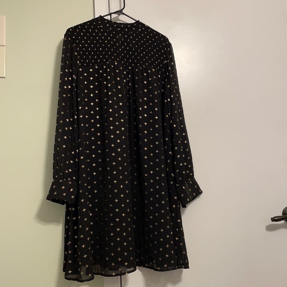 Black and Gold dress